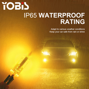 Yobis T10 Strobe Flashing 194 W5W 24 <strong>12V</strong> <strong>LED</strong> Auto Flash Light Bulbs for Car Yellow Lens with <strong>Red</strong> Blue and Green Light Colors - Product Image 4