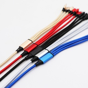 Best Selling 3-IN-1 Micro USB Fast Charging Multi Color <strong>Coding</strong> A-CC-C3A Portable Mini Type <strong>C</strong> Mobile Phone Data Cable - Product Image 3