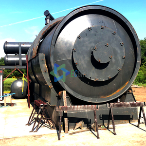 High Efficiency Waste Tyre Pyrolysis Machine / Rubber Pyrolysis Plant to <strong>Fuel</strong> <strong>Oil</strong> - Product Image 3
