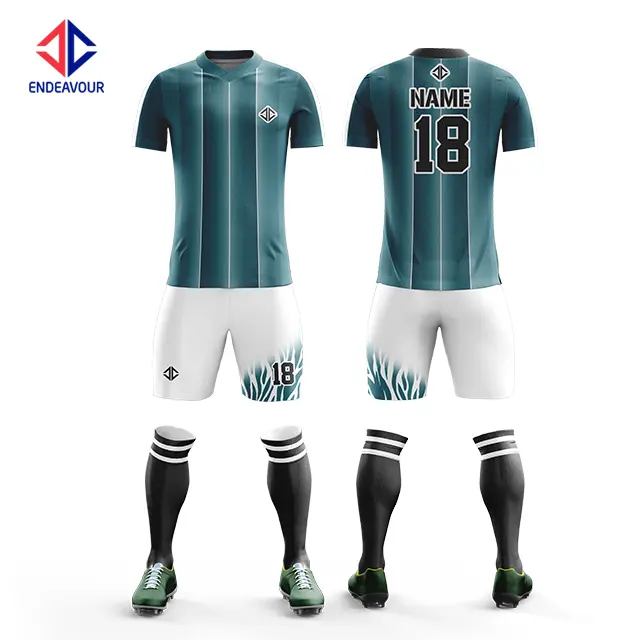 Jersey Futsal Sepak Bola Kustom Sublimasi Penuh