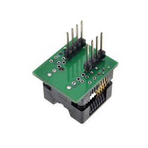 SOIC8 SOP8 a DIP8 Blue Wide-body 200mil Programador Adaptador Socket Módulos y kits electrónicos - Product Image 3