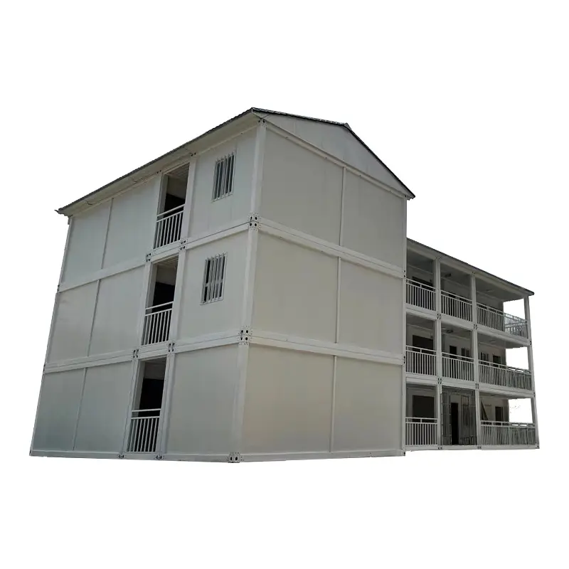 Casa pré-fabricada modular para escritório, recipiente pré-fabricado de 10 20 pés, ótimo preço, casa modular pré-fabricada em Gana