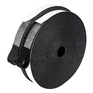 Gran oferta de productos de bucle de gancho, correa de bucle de gancho adhesivo con pegamento, fuerte adherencia, uso generalizado, costura en cinta mágica - Product Image 4