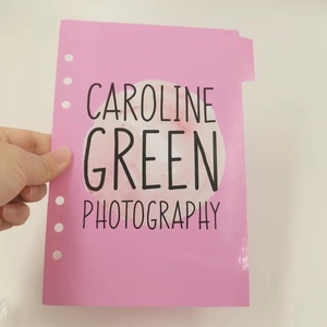 A5 Custom PP Frosted Monthly Planner Divider Tabs Sticker Tabs Planners <strong>Paper</strong> <strong>Index</strong> Divider - Product Image 2