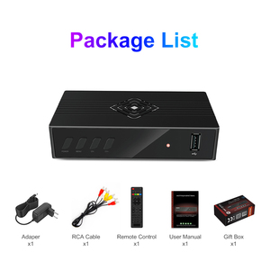 DVB-T2เครื่องรับสัญญาณดิจิตอลแบบไร้สายรับสัญญาณทีวีได้หลายภาษารับสัญญาณ T2 HD DVB จากโรงงาน - Product Image 6