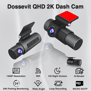 מכירה לוהטת 2k DASHCAM Wifi 3 דרך רכב המצלמה Dvr אופציונלי Gps קדמי ואחורי רכב מצלמה מלאה hd 1440P דאש מצלמת