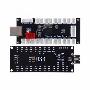 1 игрок черный Аркадный Игровой USB кодер 5 В Нулевая задержка аркадная Кнопка Джойстик контроллер для Retropie Raspberry MAME
