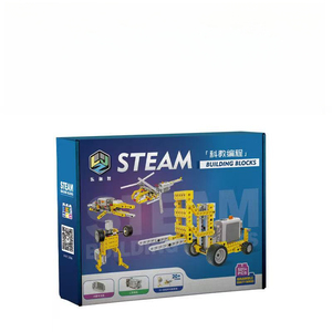 D012 Nuevas piezas técnicas Programación multitecnología Estudiantes educativos Juguetes de aprendizaje Regalo para niños Juegos de bloques de construcción - Product Image 6