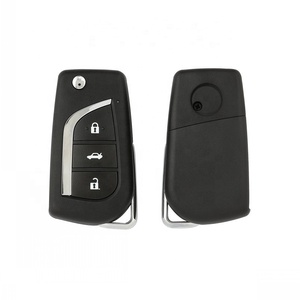 กุญแจรถกรณีเปลี่ยนกุญแจสำหรับโตโยต้า2/3กุญแจ Camry Honda Corolla รีโมทคอนโทรลพับ - Product Image 1