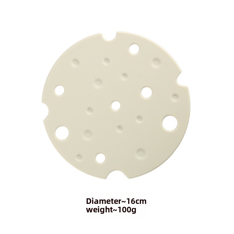 Alfombra de queso blanco como la leche