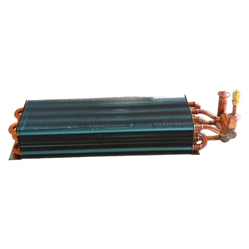 Scambiatore di calore di alta qualità per evaporatore in foglio di alluminio con bobina in tubo di rame del condensatore delle barche