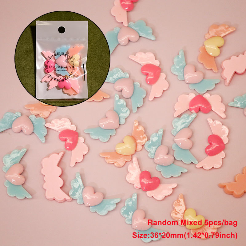 14 Heart Wing 5pcs
