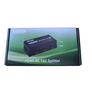 Divisor de video de 1 entrada/2 salidas de alta definición Distribuidor de dos videos de un minuto para HDTV Monitor de computadora Pantalla de TV y decodificador - Product Image 5