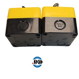 Crane Accessory <strong>Button</strong> <strong>Switch</strong> <strong>Control</strong> <strong>Box</strong> LA38 <strong>Button</strong> Start Stop Self Reset Power <strong>Switch</strong> Emergency Stop Knob 22mm - Product Image 6