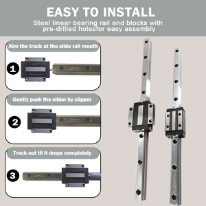 <strong>Ball</strong> <strong>Type</strong> HG Series CNC <strong>Linear</strong> Slider and CNC <strong>Linear</strong> <strong>Guide</strong> <strong>Rails</strong> for Automation - Product Image 2