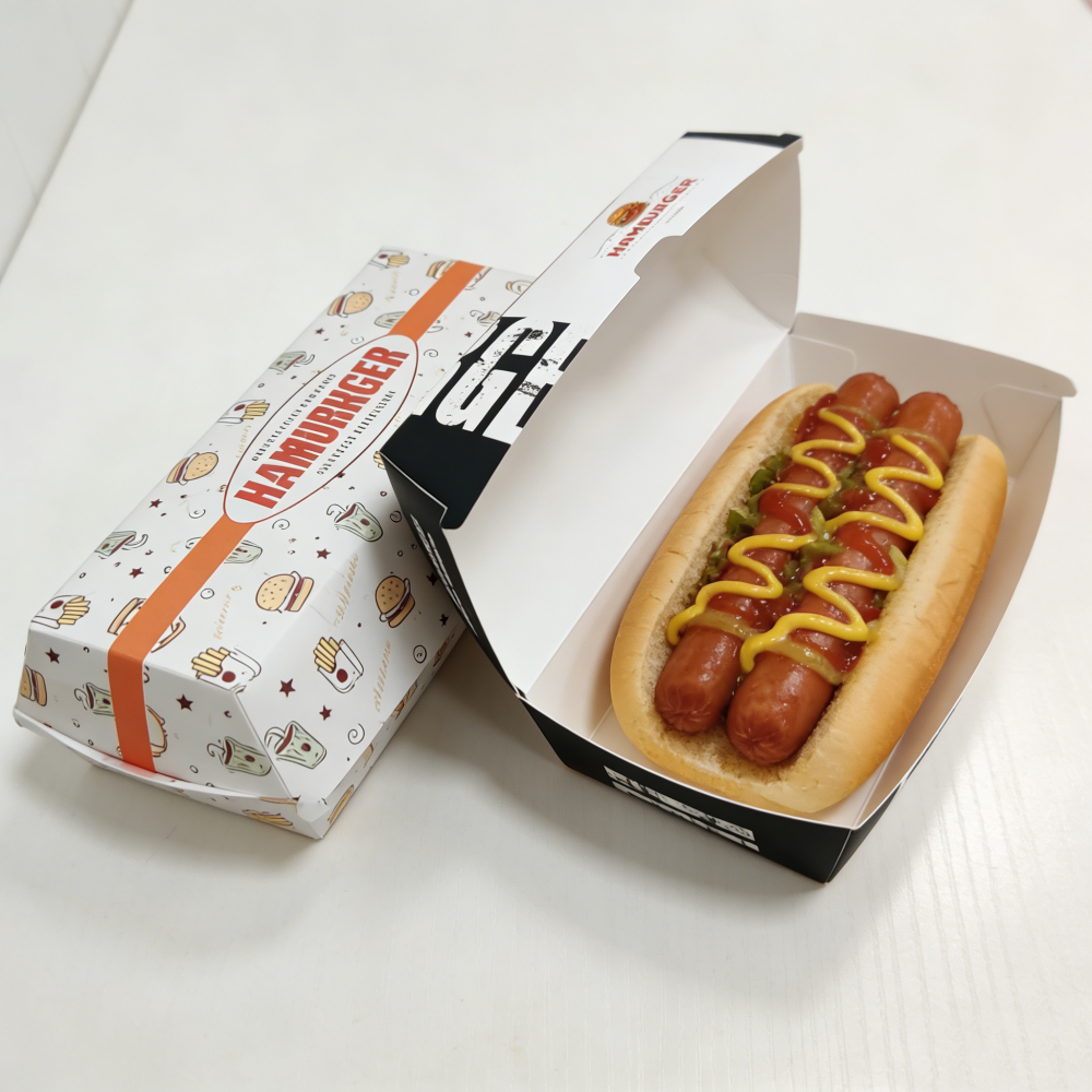 custom hot dog box