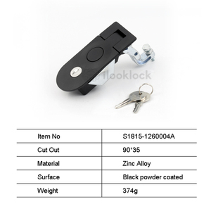 MS609 tủ máy bay khóa xi lanh bảng điều khiển khóa nén chốt - Product Image 3