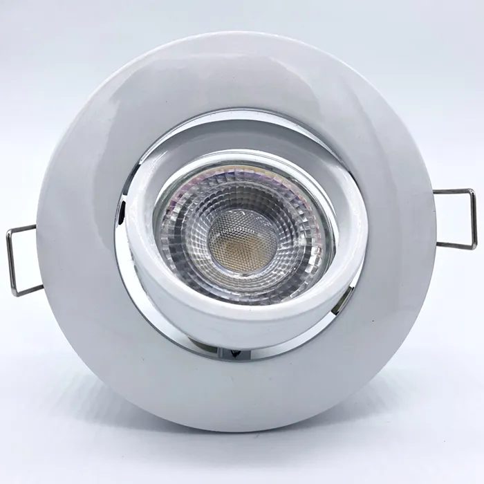 مصباح led قابل للتعديل gu5.3 3 واط الأضواء لاعبا اساسيا المضادة للوهج ضوء السقف led الأضواء