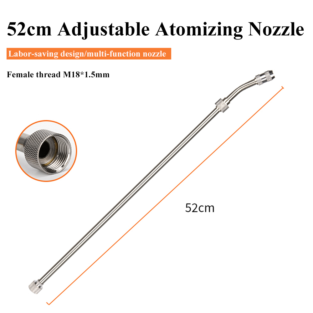 Argent: buse d'atomisation de 52cm