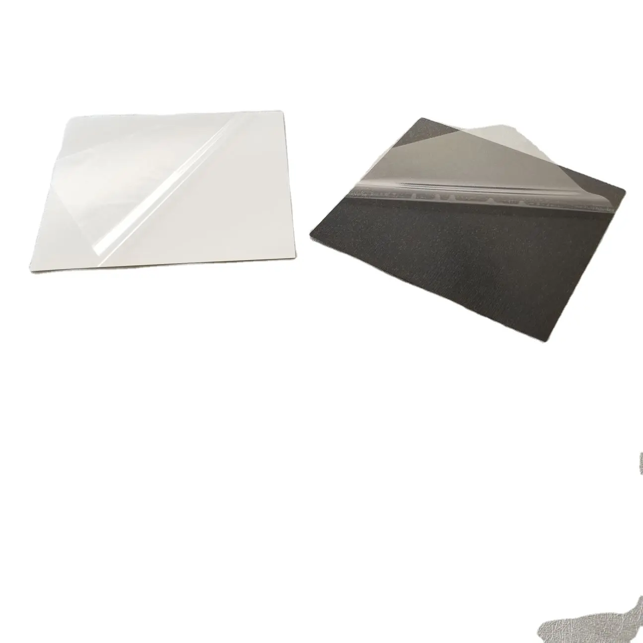 Foglio in PVC per laminazione di carta adesiva su entrambi i lati