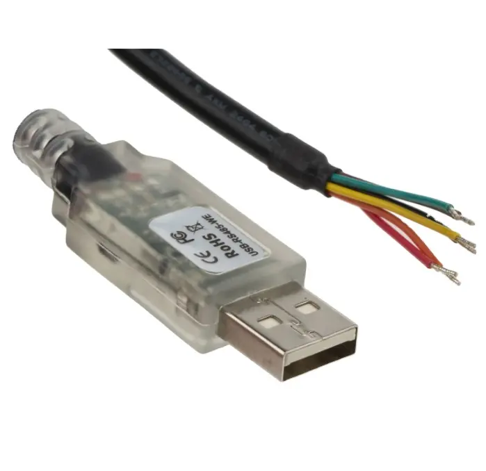 USB-RS485-WE-1800-BT Convertisseur série Câble USB à RS485 Série Câble connecté à un JST PH 2-12 broches