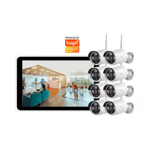 Tuya Smart 8CH Wireless 3MP NVR Kit with 10.1inch HD Screen Monitor Detection Security CCTV Camera System - Product Image 1