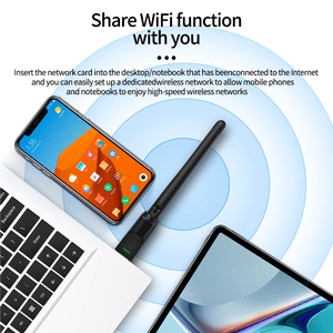 USB <strong>Wifi</strong> Receiver Dongle 150Mbps USB2.0 Wireless <strong>Wifi</strong> Adapter <strong>Network</strong> Cards for Laptop Mini PC <strong>Computer</strong> TV Box - Product Image 5