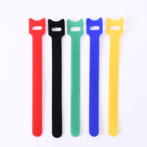 Reusable Microfiber Self-adhesive <strong>Hook</strong> <strong>and</strong> <strong>Loop</strong> Adjustable Cords <strong>Elastic</strong> Straps for Home/Office/Electronic Wires - Product Image 2