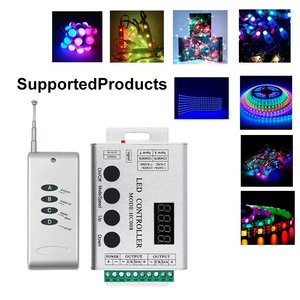 Bester Preis LED Pixel Controller HC008 DC 5V 12V 24V Programmier bare HF-Steuerung RGB Controller Pixel Effekt modi - Product Image 2