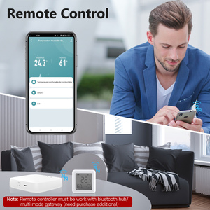 MOES Tuya Bluetooth Smart <strong>Temperature</strong> Humidity <strong>Sensor</strong> LCD Indoor Hygrometer Thermometer Remote <strong>Control</strong> - Product Image 4