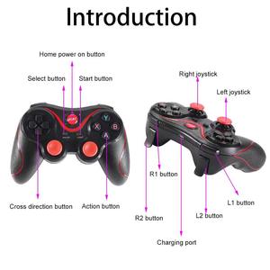 Video senza fili BT Android Controller di gioco ABS materiale con funzione di motore di vibrazione compatibile con i telefoni cellulari tablet & tv - Product Image 6