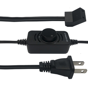 AC tốc độ quạt điều khiển điện áp quạt điều khiển chúng tôi tiêu chuẩn hai-prong mở rộng dây ROTARY dimmer điều khiển - Product Image 6