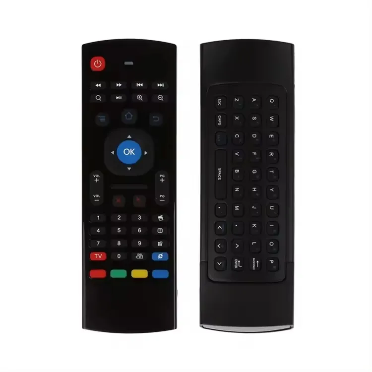 Wholesale TV Remote Control TV MX3 2.4G Universal Air Mouse Remote Wireless Mini Keyboard Remote For Android TV Box Stick