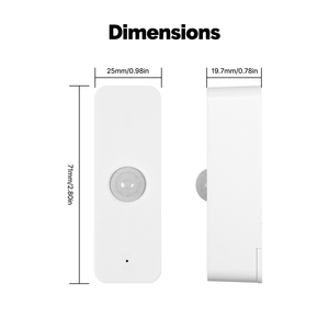 Tuya WiFi/ZigBee 3,0 Sensor de cuerpo humano Movimiento de cuerpo inteligente inalámbrico mini Sensor de movimiento PIR - Product Image 6