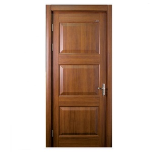 CBMmart Oak or Teak Wooden Deep Carved Line Bedroom <strong>Doors</strong> with Whole Lock Set Customized Modern Design Solid <strong>Wood</strong> <strong>Door</strong> - Product Image 1