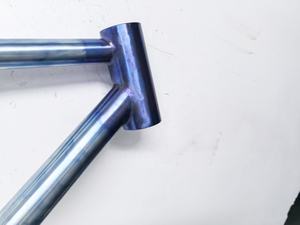 Waltly Новый 700c дисковый тормоз титановая рама для шоссейного велосипеда с конструкцией из углеродного волокна - Product Image 2