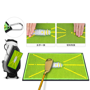 クリスマスのスイングパスゴルフギフトのインスタントフィードバック付きプレミアムスイングトレーニングゴルフ練習マット - Product Image 4