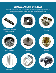 ISO9001 parti di fresatura CNC personalizzate in fabbrica per lavorazione a 5 assi Full-Service per la produzione rapida di prototipi di acciaio inossidabile - Product Image 3