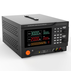 Pantalla de 4 dígitos de alta precisión 30V 20A 600W Fuente de alimentación conmutada de CC ajustable Entrada de 220V programable digital Salida de 50Hz