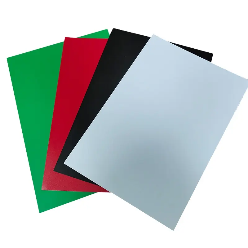 Çeşitli renk PVC platos de plastico 2mm PVC levha baskı