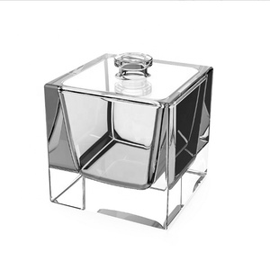 Custom Color and Logo <strong>Deluxe</strong> New Design square 30ml 50ml 100ml Empty Glass Spray Perfume <strong>Oil</strong> Bottle - Product Image 5