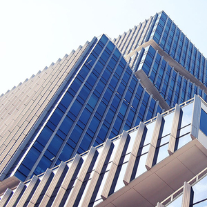 Costruzione moderna sistema di facciate continue in vetro alluminio facciata esterna con rivestimento a doppio vetro - Product Image 5