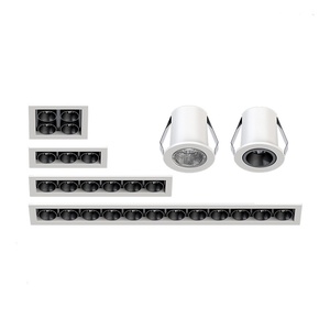 Yeni gelenler ayarlanabilir modül çerçeve hareketli kafa nokta parça lineer ışık kapalı 2 5 6 8 10 20 W doğrusal Led Downlight - Product Image 6