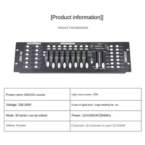 DMX512 and DMX192 Console <strong>LED</strong> Lamp Light <strong>Controller</strong> Remote Control Beam Shake Head Light Stage Laser Disco Club <strong>Controller</strong>