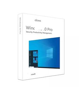全新Win 10 Pro 64位USB原始设备制造商专业密钥许可证盒完全支持苹果操作视窗10全套