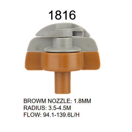 Brown,1.8mm nozzle