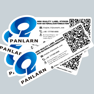 Kunden spezifische Seriennummer Barcode variable Daten QR-Code hochwertige wasserdichte und kratz feste QR-Code-Aufkleber