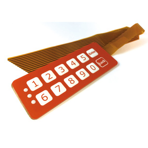Tactile FPC membrane <strong>keyboard</strong> <strong>switch</strong> with <strong>embossed</strong> overlay - Product Image 5