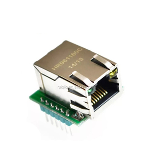 Venta caliente W5500 Chip Nuevo SPI a LAN/ Ethernet Convertidor TCP/IP Módulo Compatible con WIZ820io - Product Image 1