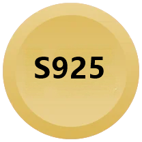 S925 Silver-Yellow Gold Plated